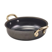 Vintage Steel Round Dish 